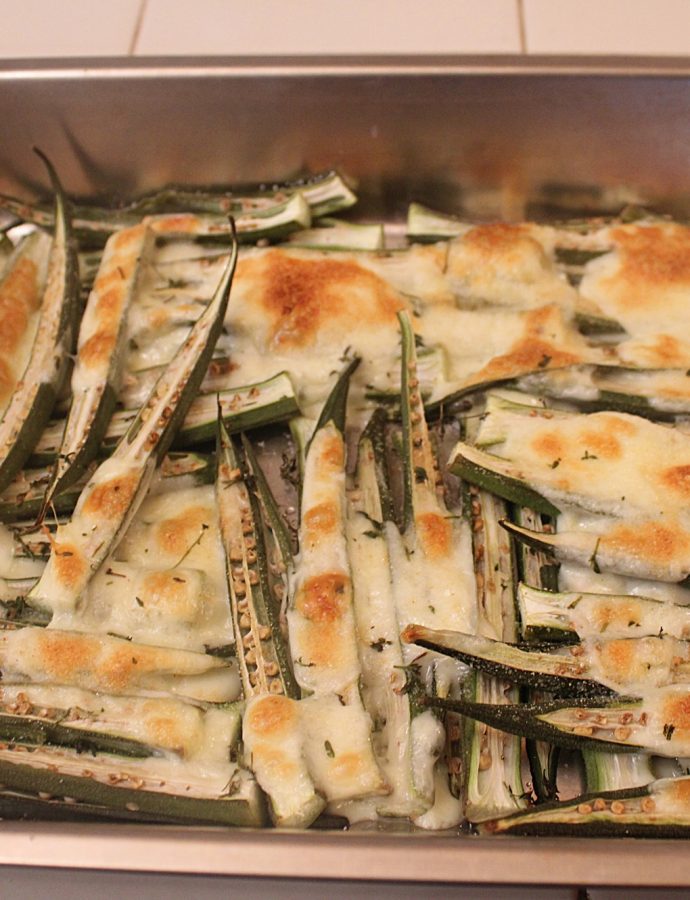 Deliciosas Okras con Queso al Horno: Una Receta Saludable y Sabrosa